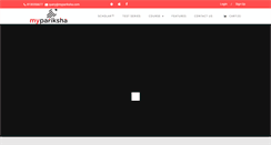 Desktop Screenshot of mypariksha.com